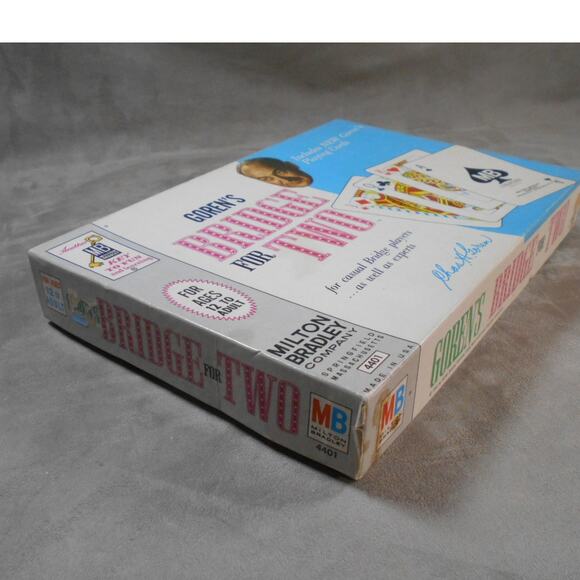 Vintage 1964 Goren's Bridge for Two Milton Bradley #4401 Complete - Picture 9 of 11